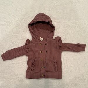 Kate Quinn Mauve Hooded Jacket